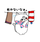 さくら猫ほっこり冬（個別スタンプ：14）