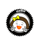 「赤い唇」nobo 20（個別スタンプ：40）