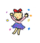 不思議キャラ達からの文字なしメッセージ（個別スタンプ：1）