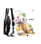 可愛いテディベア達 女性用 オシャレ動物～（個別スタンプ：26）
