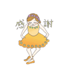 バレエでごあいさつ（個別スタンプ：11）