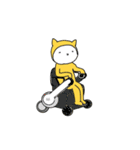かぶりねこ3（個別スタンプ：1）