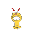 かぶりねこ3（個別スタンプ：4）