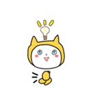 かぶりねこ3（個別スタンプ：17）