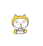 かぶりねこ3（個別スタンプ：21）