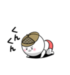白丸 赤太郎77(探偵編)（個別スタンプ：7）