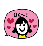 新三姉妹6（個別スタンプ：9）