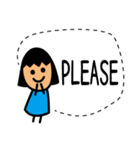 新三姉妹6（個別スタンプ：17）