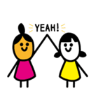 新三姉妹6（個別スタンプ：40）