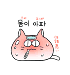 スラねこイム 韓国語（個別スタンプ：29）