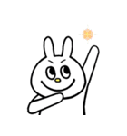 ★毎日使える★面白い うさぎ 表情 感情（個別スタンプ：6）