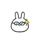 ★毎日使える★面白い うさぎ 表情 感情（個別スタンプ：30）