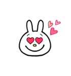 ★毎日使える★面白い うさぎ 表情 感情（個別スタンプ：31）