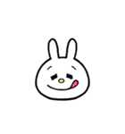 ★毎日使える★面白い うさぎ 表情 感情（個別スタンプ：33）
