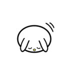 ★毎日使える★面白い うさぎ 表情 感情（個別スタンプ：40）
