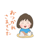 ★★敬語・丁寧語★★おかっぱちゃん（個別スタンプ：11）