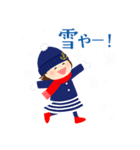 神戸のマリンな女の子✳︎冬✳︎（個別スタンプ：15）
