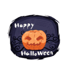 呱呱燃焦（ハロウィーン）（個別スタンプ：1）