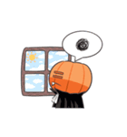 呱呱燃焦（ハロウィーン）（個別スタンプ：22）