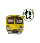 電車スタンプ①（個別スタンプ：10）