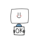 とうふちゃん (  ˆoˆ )/( ˆoˆ  )/（個別スタンプ：1）