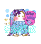 メジェド神とアマビエ(メジェビエ)（個別スタンプ：17）