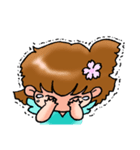 ひらりちゃん満開☆LINEスタンプの日（個別スタンプ：5）