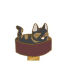 サビ猫さんご（個別スタンプ：24）
