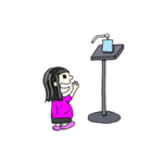 roomRoomスタンプ！！（個別スタンプ：8）