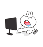 PLUG BUNNY "WFH"  1（個別スタンプ：4）