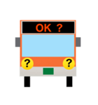 バスの方向幕で会話ができちゃう（個別スタンプ：22）