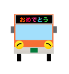 バスの方向幕で会話ができちゃう（個別スタンプ：25）