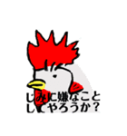 見てられる鳥のスタンプ（個別スタンプ：13）