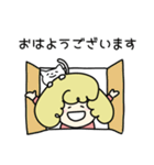 【ほのぼの子】シンプル✿【日常スタンプ】（個別スタンプ：9）