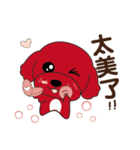 プードルの毎日がとてもかわいい（個別スタンプ：14）