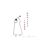 謎の生物わらびスタンプ   2（個別スタンプ：1）