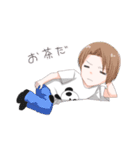 くまプロチャンネル公式スタンプ（個別スタンプ：19）