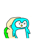 かめとPENGUINとwashing stand（個別スタンプ：14）