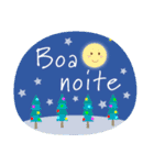 ポルトガル語☆クリスマス＆新年のご挨拶（個別スタンプ：14）