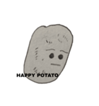 Eat potato, Talk to potato（個別スタンプ：1）