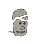 Eat potato, Talk to potato（個別スタンプ：16）