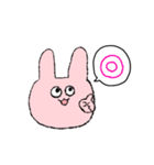 なにかとあやういうさぎさん（個別スタンプ：36）