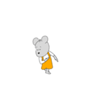 バレエダンサーねずみん（個別スタンプ：14）