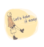 英語あいさつ saki＆eito（個別スタンプ：29）
