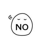 けだま（一言お返事）（個別スタンプ：2）