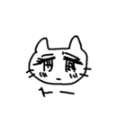 躁だよシロネコチャン（個別スタンプ：23）
