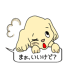 かわいい犬の日常スタンプ（個別スタンプ：16）