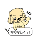 かわいい犬の日常スタンプ（個別スタンプ：36）