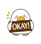 あひるのぐあ吉【スタンプの日】（個別スタンプ：19）
