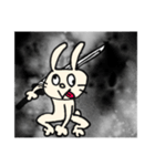 主人公うさぎ（個別スタンプ：4）